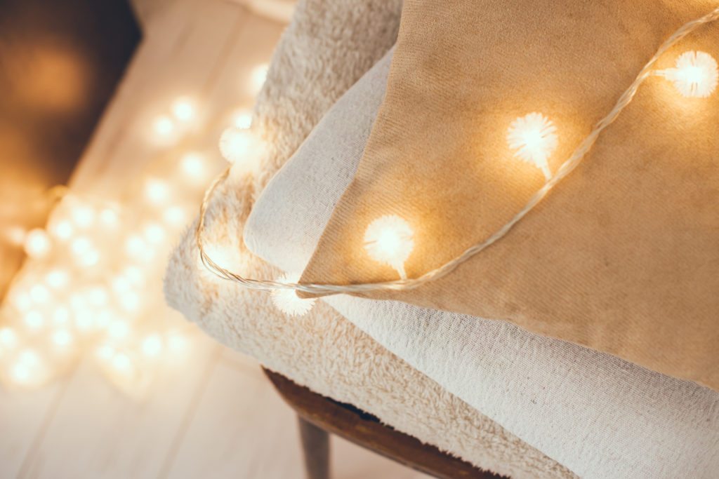 Beige pillows
